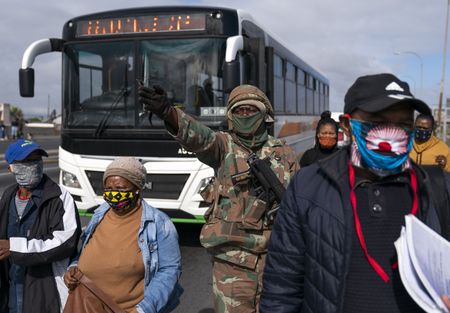 Eastern Cape admits patients to a field hospital while a second  is inspected for safety; Ramaphosa deploys soldiers until September