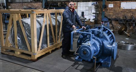 Mystery solved — ‘missing’ Makana water pump found on Benoni factory floor