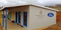 Ford South Africa and the Nelson Mandela Foundation will build 100 Early Childhood Development Centres that will replace many of the dilapidated nursery schools across the nine provinces. (Photo: Supplied)