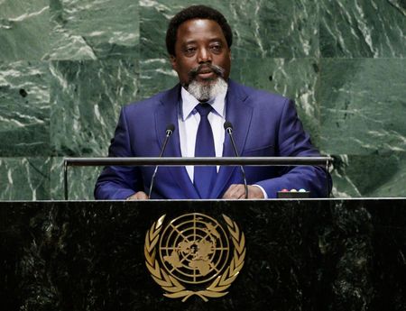 At UN, Kabila vows 'peaceful, credible' DR Congo vote