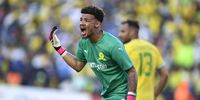 Goalkeeper Ronwen Williams, who plays his club soccer for Mamelodi Sundowns, will captain Bafana Bafana against Morocco. (Photo by Lefty Shivambu/Gallo Images)