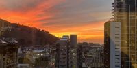 City-Scape Sunset. Photographer: Janice Ashby