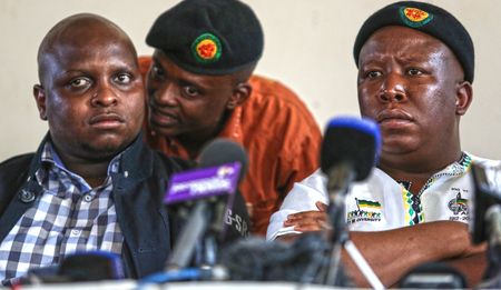 Malema and the soldiers: Military misfits embrace the ANC misfit