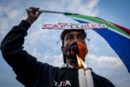 Activists at Joburg vigil for whistle-blower Babita Deokaran take Premier David Makhura to task