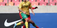 Gabriela De Jesus Thomas Salgado of South Africa during the Cosafa Women's Championship match against Malawi at Nelson Mandela Bay Stadium on 28 September, 2021 in Port Elizabeth, South Africa. (Photo: Richard Huggard/Gallo Images)