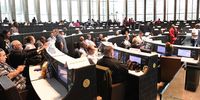 Council chambers during the 16th extraordinary council meeting which has the election of a new mayor for the City of Johannesburg as an item on 5 May, 2023 in Johannesburg, South Africa. (Photo: Gallo Images/Sydney Seshibedi)