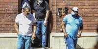 Alleged 27s gang leader William Stevens, alleged 27s gang leader Mark Lifman and alleged Sexy Boys gang leader Jerome Booysen leave the Cape Town Magistrates Court after being granted a 100 000 bail each on 22 December 2020 in Cape Town, South Africa. (Photo: Gallo Images / Adrian de Kock)