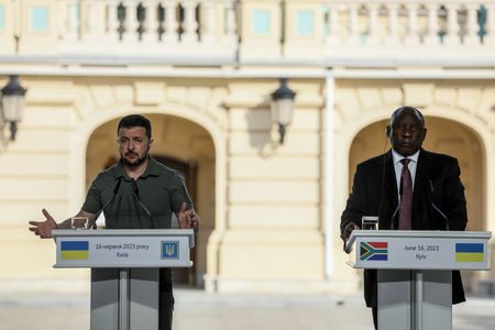 Ukraine's Zelensky to visit South Africa for talks in April