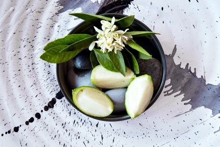 Scot Kirton’s lime & lemongrass sorbet