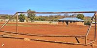 What was supposed to be a multi-purpose sport centre in Muyexe lies in ruins due to vandalism and incomplete work. (Photo: Lucas Ledwaba / Mukurukuru Media)