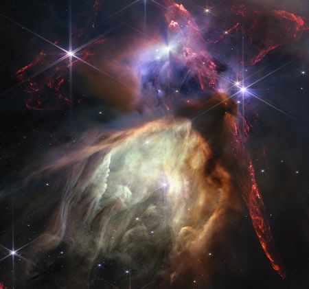 Nasa releases stunning Webb telescope image of closest star-forming region