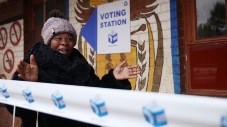 Not so fine in Finetown — sewage runs in streets while residents go to the polls