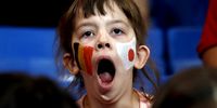 A young soccer fan before the FIFA World Cup 2018 round of 16 soccer match between Belgium and Japan in Rostov-On-Don, Russia, 02 July 2018.   EPA-EFE/FRANCIS R. MALASIG