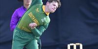 David Teeger of South Africa during the Men’s U19 Tri-Series, 3rd Youth ODI match between South Africa and India at Old Edwardians CC in Johannesburg on 2 January 2024. (Photo: Sydney Seshibedi / Gallo Images)