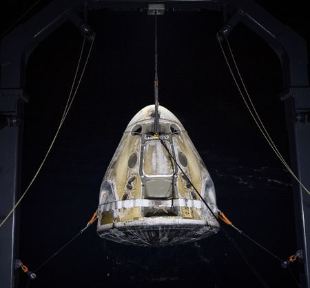 First all-private astronaut team aboard space station undocks for flight home