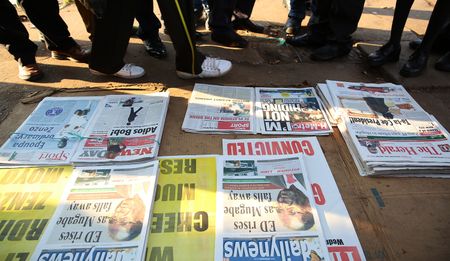 The Paper Round: Mugabe quits - Hip, hip Harare!