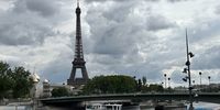 Eiffel, onion domes and dramatic sky. Photographer: Gerrie Bosman