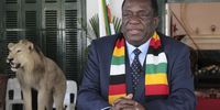 Zimbabwean President Emmerson Mnangagwa. (Photo:  EPA-EFE/AARON UFUMELI)