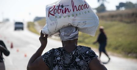 Centre at the heart of Inchanga in KZN helps 550 elderly residents with clothing, blankets and food baskets