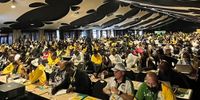 Delegates at the resumed Gauteng ANC conference held at the Birchwood Hotel in Ekurhuleni. (Photo: Michelle Banda)