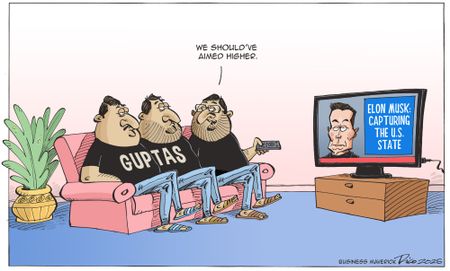 Billionaire bros banter