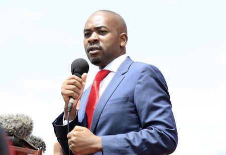 Zimbabwe’s main opposition factions wrestle for control of party HQ building
