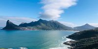 Hout Bay Winters Day - Icy cold ocean is the most exquisite blue.