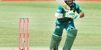 Temba Bavuma of South Africa bat during the Momentum ODI cricket match between South Africa and Ireland at the Willowmoore Park stadium in Johannesburg, South Africa on September 25, 2016 ©Samuel Shivambu/BackpagePix