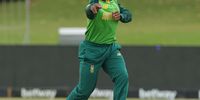Temba Bavuma of South Africa fielding during the 2021 3rd Betway One-Day International match between South Africa and Pakistan at SuperSport Park Stadium, Centurion, on 7 April 2021. (Photo: Samuel Shivambu / BackpagePix)