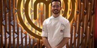 Chef Callan Austin on the set of MasterChef SA (Photo: Supplied)