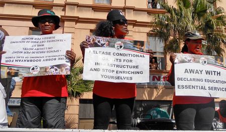 Sadtu’s march, Cape Town: Full-blown strike on the horizon