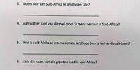 One woman shared on Facebook that she felt as though she had done something wrong when she failed to answer the form in Afrikaans