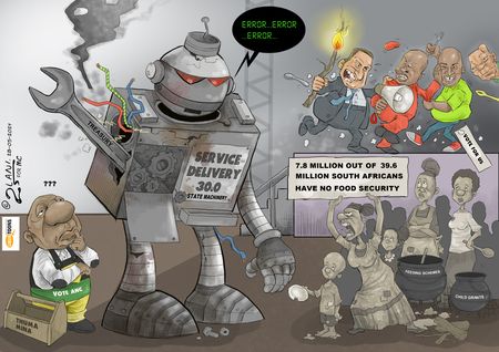 World hunger day - Spanner in the works