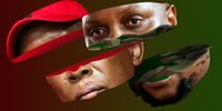 Illustrative image. Before ‘we’ was always a duo, Malema and Shivambu, now it is Floyd alone in the spotlight. (Photos: Sharon Seretlo / Gallo Images; Lubabalo Lesolle / Gallo Images | Graphic: Jocelyn Adamson)