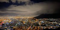 Cool cold evening in the Mother City.