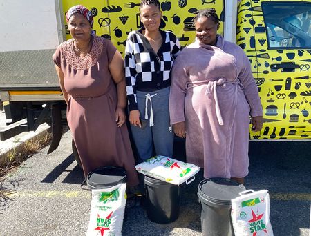 Spreading festive cheer with 200 nutritious food buckets at Tygerberg Hospital