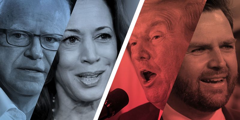 US election: Harris leads polls as Musk turns out for Trump