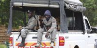 Mozambican soldiers patrol the streets of Palma, Cabo Delgado, Mozambique, on 12 April 2021. (Photo: EPA-EFE / Joao Relvas)