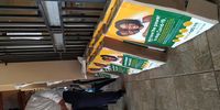Stacks of government’s vaccination posters remain in their boxes at the Chris Hani<br>Baragwanath Hospital, Friday 3 September, 2021. (Photo: Ufrieda Ho)