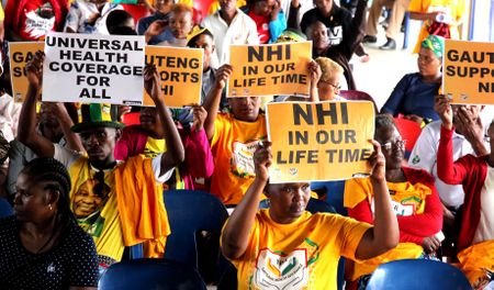 On what grounds are the legal challenges against the contentious NHI Act being fought?