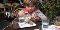 Afternoon ice cream on the boulevards, Paris.