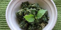 Pesto: try making pesto with carrot tops, coriander, gallant soldier or rocket. (Photo: Supplied)<br>