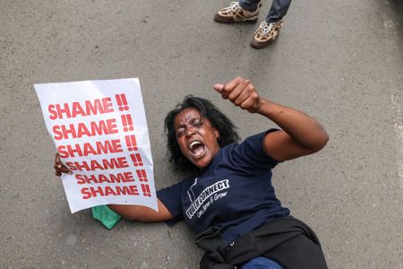 Protests erupt after Kenyan blogger murder, and more from around the world