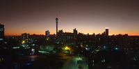 Jozi dawn. Image: Winnie Everett 
