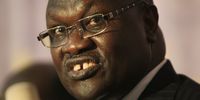 South Sudan's Vice President Riek Machar speaks during a news conference after meeting north Sudan's Vice President Ali Osman Mohamed Taha in Khartoum, May 30, 2011, to discuss the disputed Abyei region. (Photo: REUTERS/Mohamed Nureldin Abdallah)
