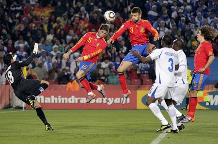 Back to their emphatic ways, the Spaniards outclass Honduras