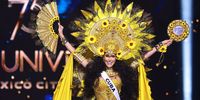 Miss Cuba Marianela Ancheta participates in the The 73rd Miss Universe Competition - Preliminary Competition at Arena Ciudad de Mexico on November 14, 2024 in Mexico City, Mexico. (Photo by Hector Vivas/Getty Images)