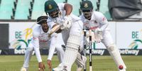 Temba Bavuma of South Africa scored 53 not out on day one of the first Test between the Proteas and Bangladesh at Kingsmead Stadium in Durban on 31 March 2022. (Photo: Darren Stewart / Gallo Images / Getty Images)