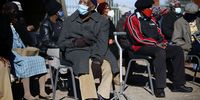 Elderly people wait for their Covid-19 vaccinations in Munsieville, Krugersdorp on 17 May 2021. (Photo: Felix Dlangamandla / Daily Maverick)
