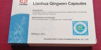 The traditional Chinese medicine product, Lianhua Qingwen Capsules. (Photo: Supplied)